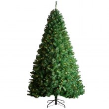 VEVOR Weihnachtsbaum 2,28m künstlich Tannenbaum Christbaum 550 LEDs 1346 Spitzen