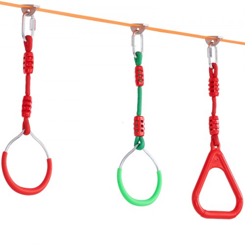 Outsunny Parcours d'obstacles Ninja pour Enfants 30 Accessoires 10 m de Outsunny Parcours d'obstacles Ninja pour Enfants 30 Accessoires 10 m de