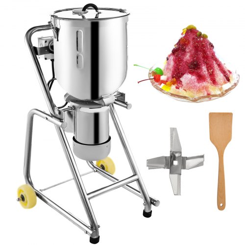 Eiscrusher Eiszerkleinerer 30l Elektrisch 2800u/min 2200w Edelstahl