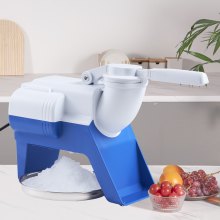 VEVOR Eiszerkleinerungsmaschine Eisrasiermaschine Eisrasierer 80 kg/h, ABS Eiszerkleinerungsrasierer 180 W, 410 x 172 x 275 mm Energieeinsparung Hersteller mit Kunststoffschale & 2 Klingen