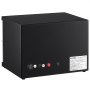 VEVOR Uhrenbeweger, Automatik-Uhrenbeweger, Watch Winder, Uhrenbeweger für Automatikuhren, Automatischer Uhrenbeweger mit Platz für 2 Uhren, LED Beleuchtung, 150–207 mm Einstellbare Riemenlänge