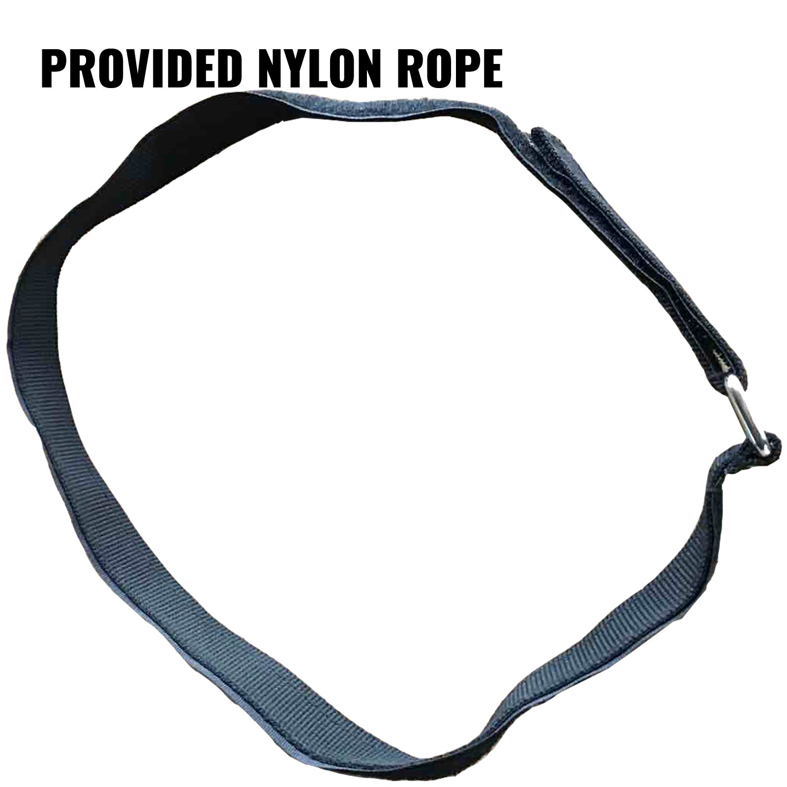 VEVOR Viehstand 9,8 Zoll Livestock Stand Trimming Stand mit Nylonseil, Höhenverstellung Livestock Nose Loop, Leder Vieh Stahl Tor Befestigung Nase Loop Genickstück für die Ziegenbesitzer, 26-36 cm