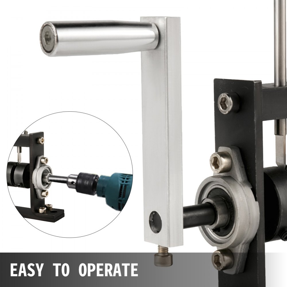 Vevor Kabelschälmaschine Abisoliermaschine Abisoliergerät 1-25mm 4 Stahlklingen