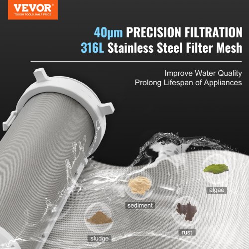 Btstil Waterfilter, herbruikbaar, spin down sediment waterfilter, waterfilter, waterfilter, watervoorfilter, sedimentfilter voor fonteinwaterslang, sedimentfilter (3/4 inch mannelijke schroefdraad Btstil Waterfilter, herbruikbaar, spin down sediment waterfilter, waterfilter, waterfilter, watervoorfilter, sedimentfilter voor fonteinwaterslang, sedimentfilter (3/4 inch mannelijke schroefdraad