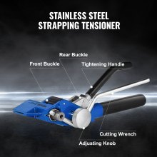 VEVOR Packaging Banding Umreifungsset, Spannwerkzeug, Spanner und 100-Fuß-Banderolierung