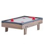 VEVOR 4 in 1 Combination Game Table Set Air Hockey Table (81 cm), Multi-Combination Table with Pool Billiards & Hockey & Table Football & Ping Pong & Pushers & Pucks, for Children's Family Playroom Office