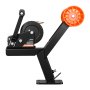 VEVOR Boat Trailer Winch Stand with Roller, 1588 kg, 6.1m Orange Polyester Strap, Boat Winch Mount, for 2-3 Inches W x 3-4 Inches H Trailer Tongue, Fit for Jet Ski, Sailboat, Speedboat