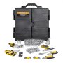 VEVOR Mechanic's Tool Set, 207-Piece, 1/4" 3/8" 1/2" Sockets, SAE and Metric Mechanic's Tool Set with Bits, Wrenches, Ratchet Handle, Carrying Case
