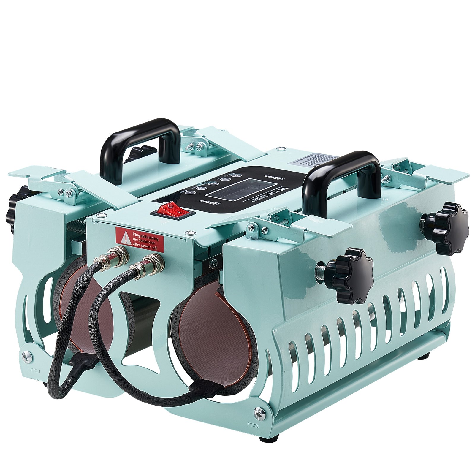 VEVOR Tumbler Hitzpresse 2 Station 312-850g Becher-Presse Sublimation Presse