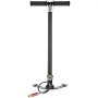 VEVOR PCP-Handpumpe, 4-stufig, 30 MPa 4500 PSI Hochdruck-PCP-Luftgewehr-Füllbügelpumpe mit Öl-Feuchtigkeitsfilter-Manometer, Edelstahl für Luftgewehre, Tauchflaschen, Paintball-Füllreifen