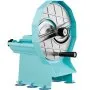 VEVOR Manual Vegetable and Fruit Slicer, 0-12 mm Thickness, Adjustable Commercial Slicer, Dual Feed Openings, Food Slicer with Stainless Steel Blade for Cucumbers, Lemons, Tomatoes