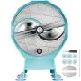 VEVOR Manual Vegetable and Fruit Slicer, 0-12 mm Thickness, Adjustable Commercial Slicer, Dual Feed Openings, Food Slicer with Stainless Steel Blade for Cucumbers, Lemons, Tomatoes