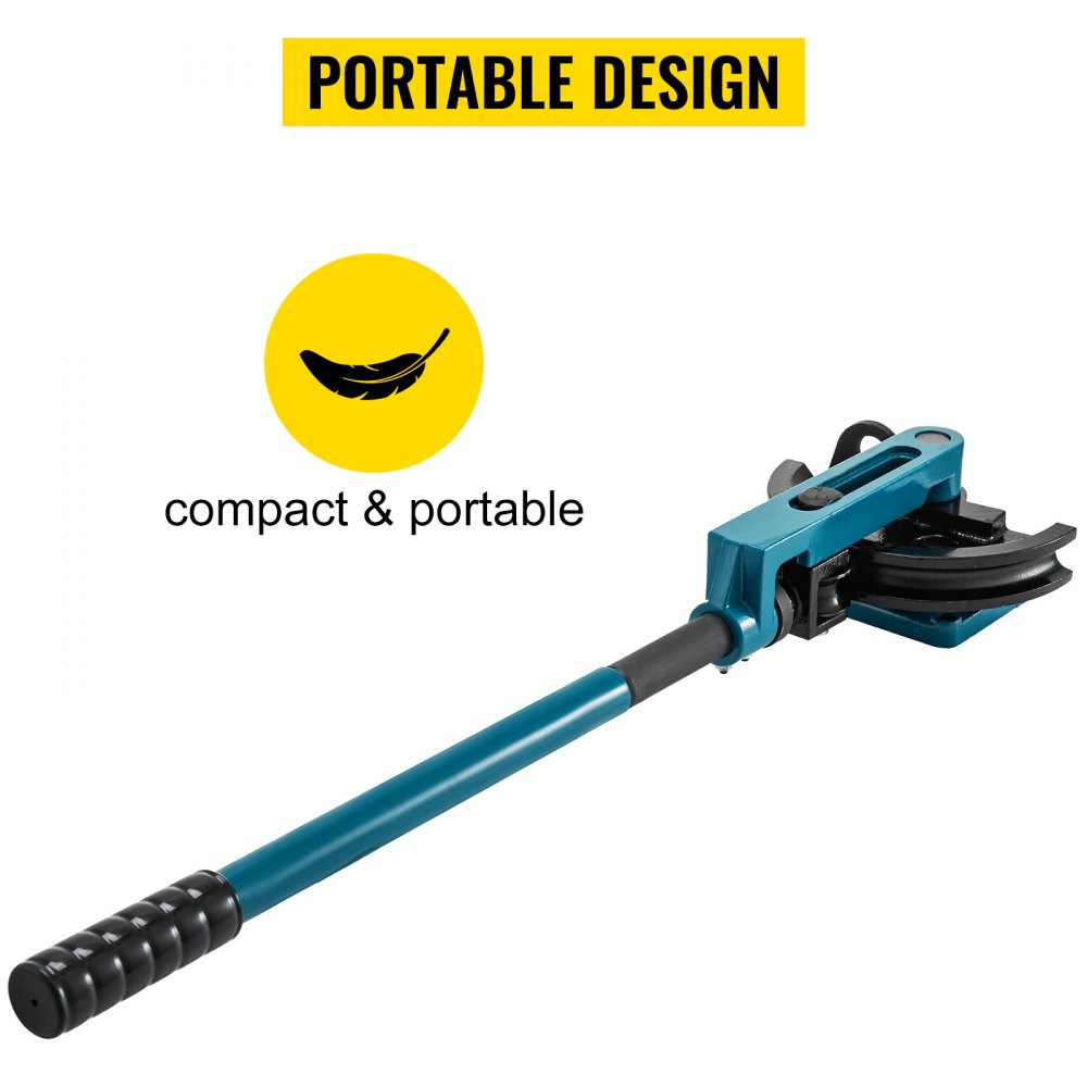 Manueller Rohrbieger-Satz 3/8", 1/2", 9/16", 5/8", 3/4", 7/8", 1" mit Matrizen