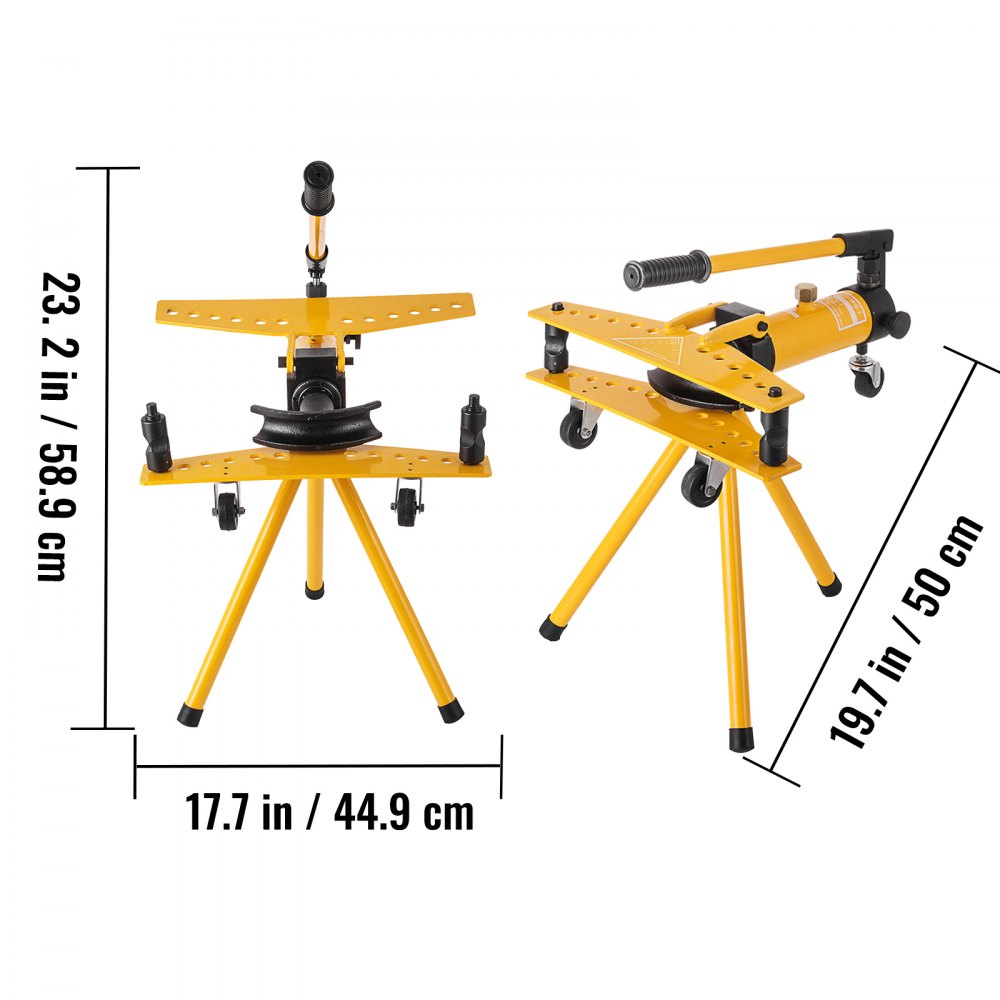 VEVOR Hydraulisches Rohrbiegegerät Rohrbiegemaschine