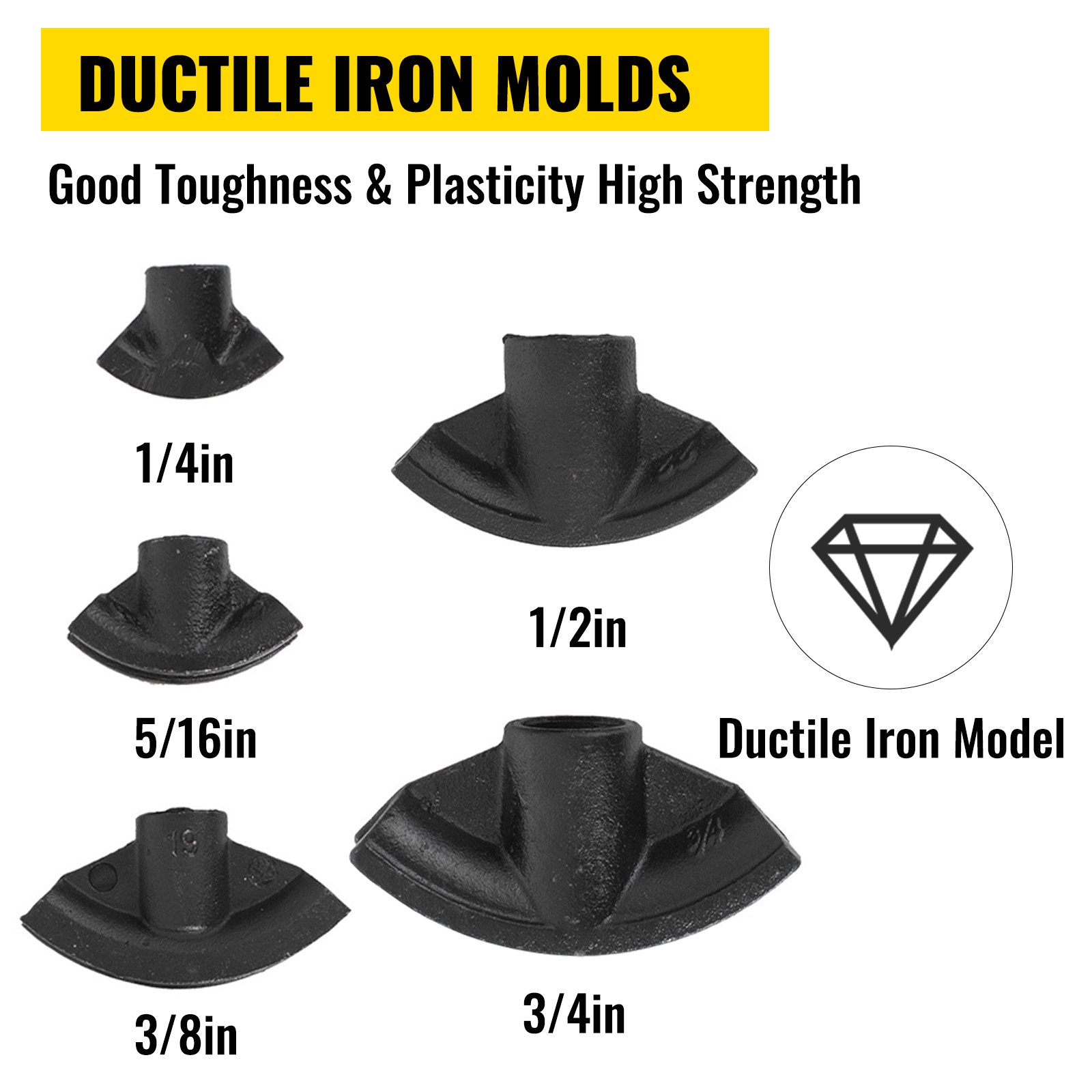 VEVOR Hydraulisches Rohrbiegegerät Rohrbiegemaschine