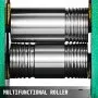 VEVOR Manuelle Rolling Mill Kombination Walzwerk 120mm Handwalzwerk Maschine 80mm Maschine Schmuck mit Gute Verschleißfestigkeit Tablettierung Vierkantdraht für Schmuck Design und Reparatur