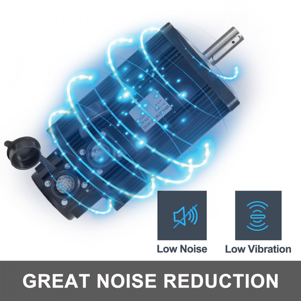 5 Nm Servomotor Glatt Genau 3000 Prm Für Cnc-steuerung 1,5 Kw 6a 0,83nm /a