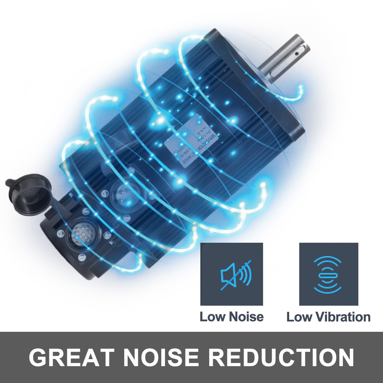 5 Nm Servomotor Glatt Genau 3000 Prm Für Cnc-steuerung 1,5 Kw 6a 0,83nm /a