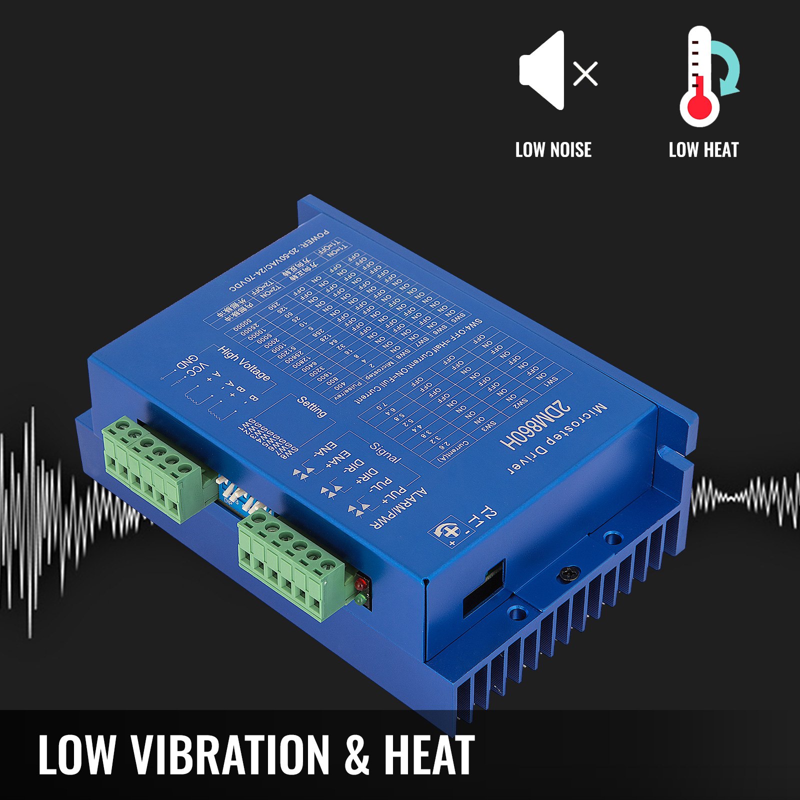 Schrittmotortreiber 2.4-7.2a Für Nema 34/42 Nema 42motor Selectable Automatic