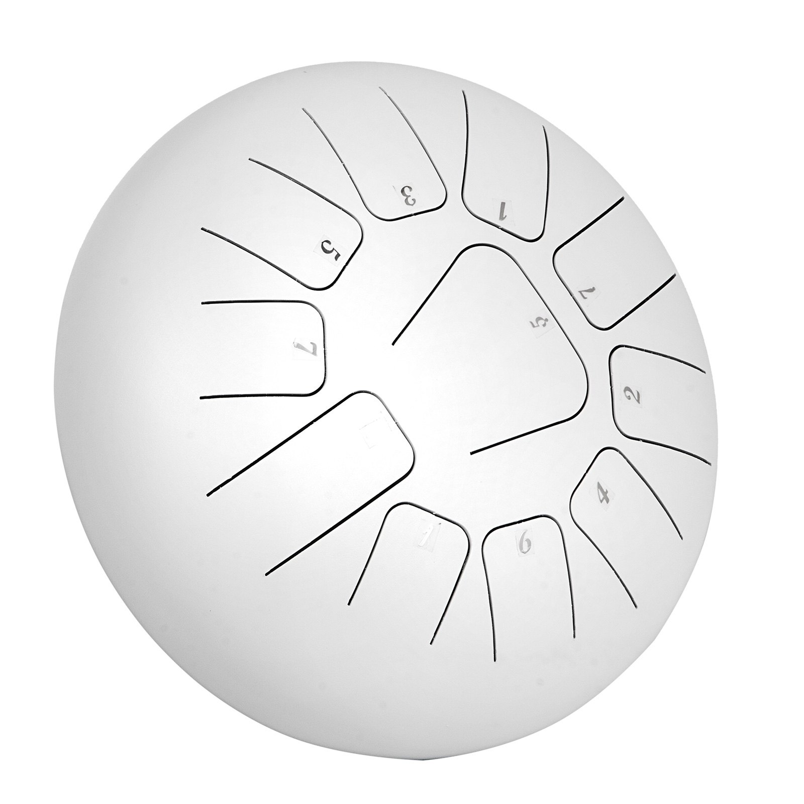 Stahlzungen Trommel Handpan 10" 11 Töne Mit Tasche Und Schlägel Schlaginstrument