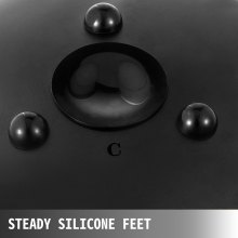 VEVOR Stahlzungen Trommel Handpan 12\'\' 11 Töne Steel Tongue Drum Mit Tasche Schlägel