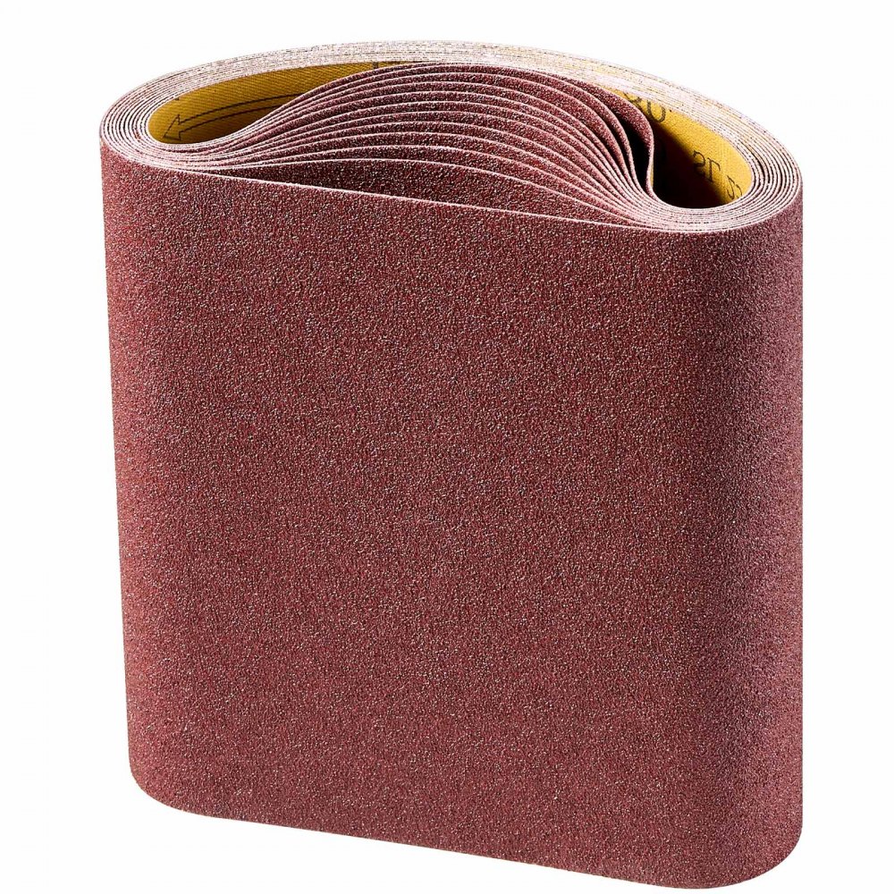 VEVOR Schleifbänder, 202 x 485 mm Schleifpapier für Bandschleifer, 12 Stück 80-Körnung, Gewebe-Schleifband aus Aluminiumoxid, Ideal für Holzbearbeitung, Stahl, Aluminium, Nichteisenmetalle