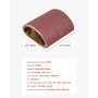 VEVOR Schleifbänder, 202 x 485 mm Schleifpapier für Bandschleifer, 12 Stück 80-Körnung, Gewebe-Schleifband aus Aluminiumoxid, Ideal für Holzbearbeitung, Stahl, Aluminium, Nichteisenmetalle