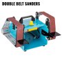 950w Double Axis Belt Sanding Bandschleifer Tellerschleifer Bandsch 800-6000 Rpm