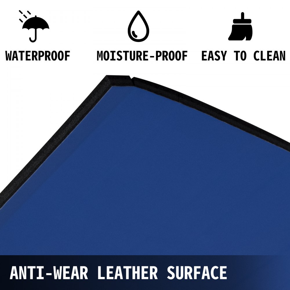 Vevor Sportmatte Fitnessmatte 1,5x3m Rutschfest Kampfsport Wrestling Matte Blau