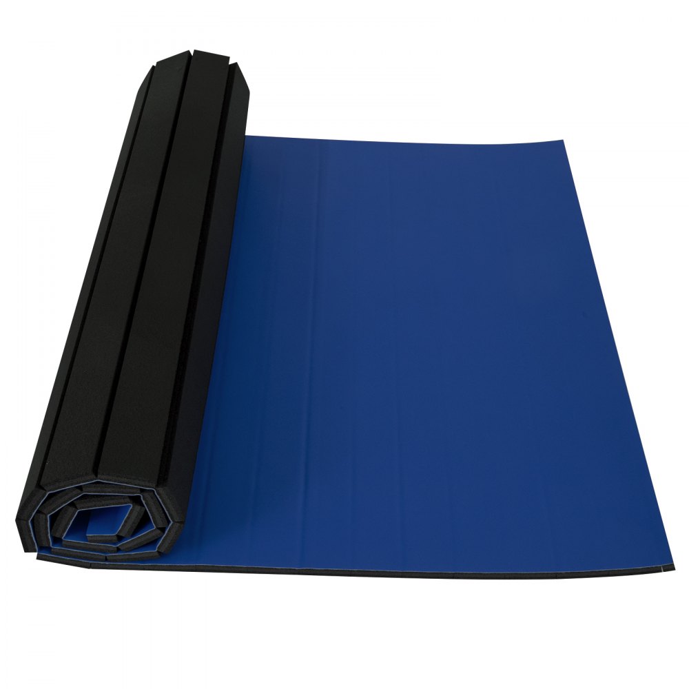 Vevor Sportmatte Fitnessmatte 1,5x3m Rutschfest Kampfsport Wrestling Matte Blau
