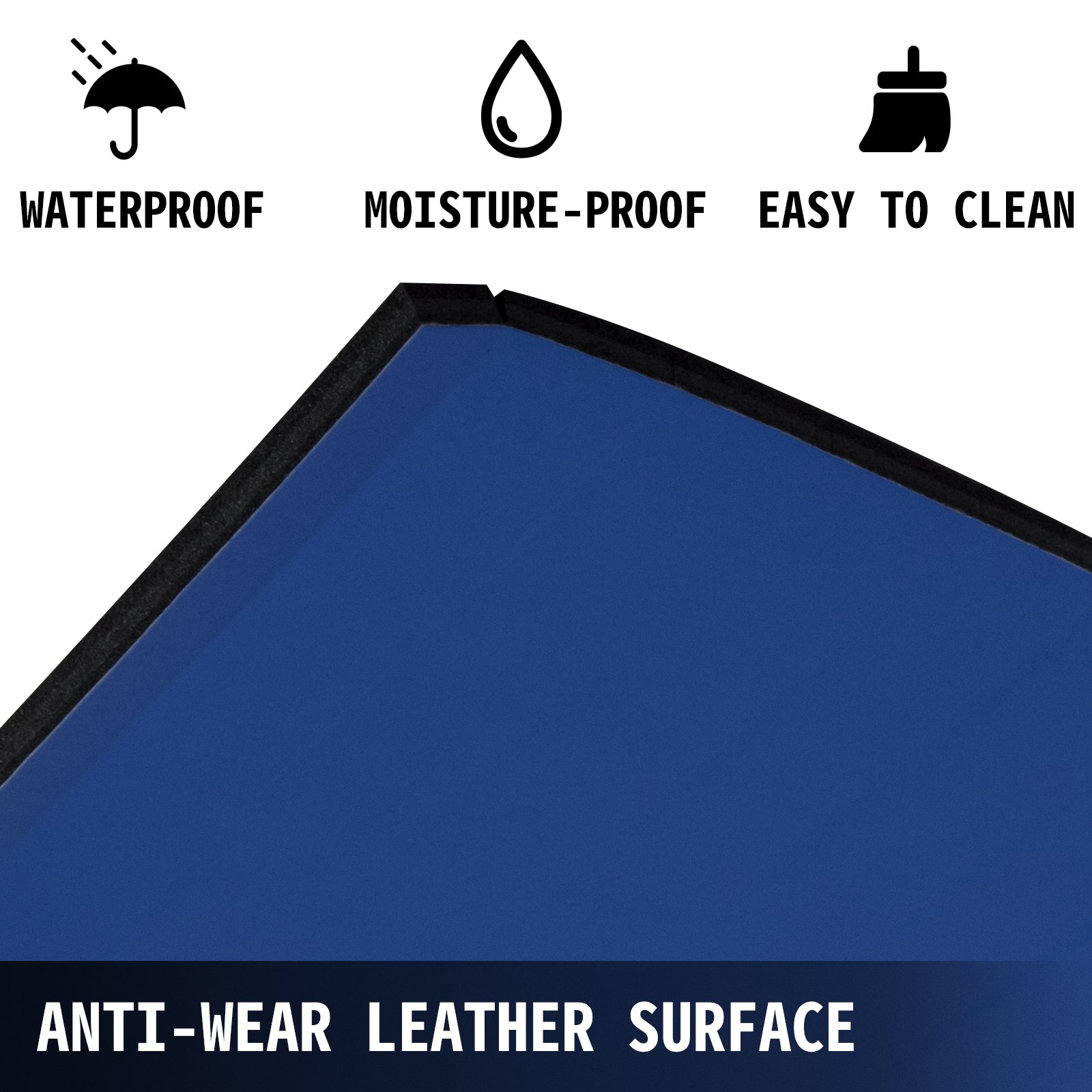 Vevor Sportmatte Fitnessmatte 1,5x3m Rutschfest Kampfsport Wrestling Matte Blau