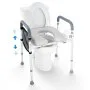 VEVOR Toilettensitzerhöhung 49-64 cm 158,76kg Universal-Toilettenerhöhung für Senioren