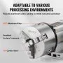 VEVOR Drehbankfutter K11–100mm Spannfutter Dreibackenfutter 4. Achse der CNC-Rotationsachse, ein Untersetzungsverhältnis von 6:1 und einen Nema23-Zweiphasen-Schrittmotor 3 Backenfutter für CNC-Fräsen