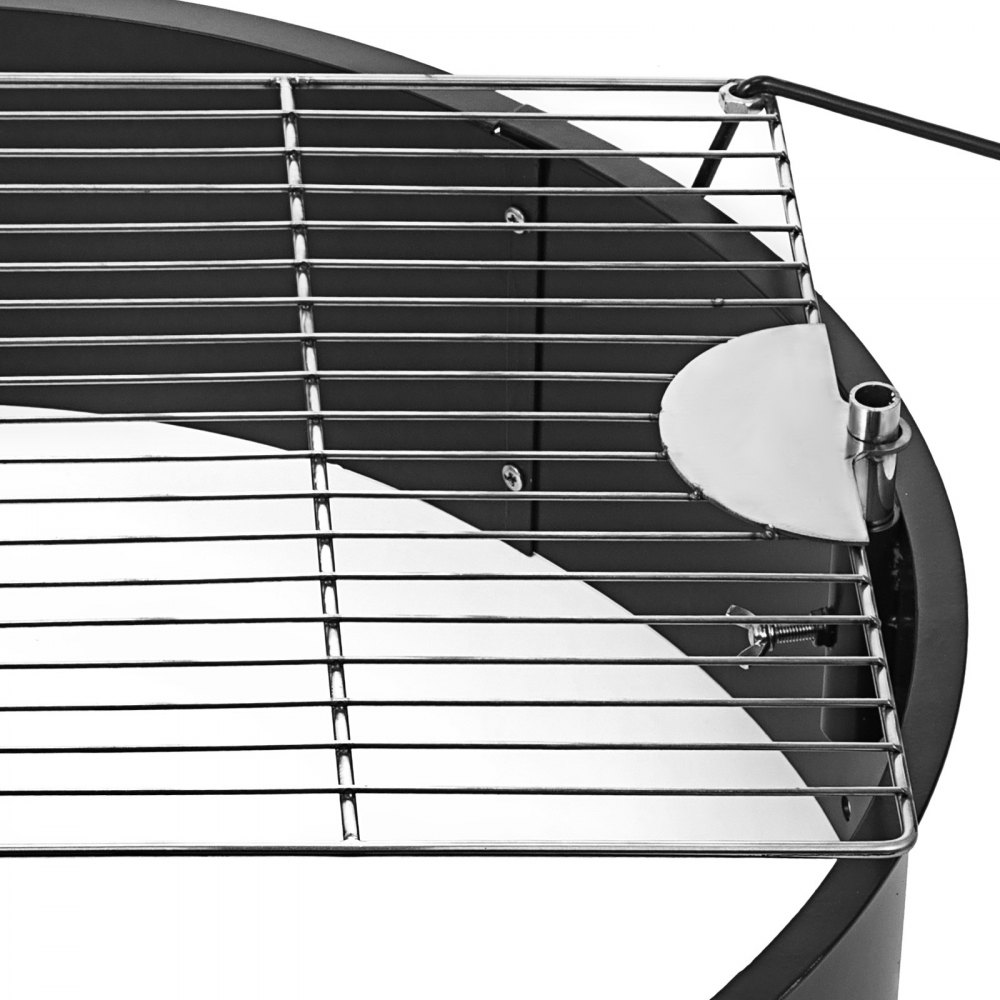 VEVOR Feuerschale Ø90cm Feuerkorb BBQ Grill Feuerstelle Gartenfeuer Garten