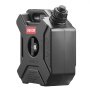 VEVOR Kraftstoffkanister 5 L, Benzinkanister mit Ausguss & verschließbarer Halterung, max. Durchflussrate 15 L/min, Flüssigkeitsbehälter für die meisten Autos, Motorräder, ATVs & UTVs, schwarz