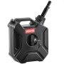 VEVOR Kraftstoffkanister 5 L, Benzinkanister mit Ausguss & verschließbarer Halterung, max. Durchflussrate 15 L/min, Flüssigkeitsbehälter für die meisten Autos, Motorräder, ATVs & UTVs, schwarz