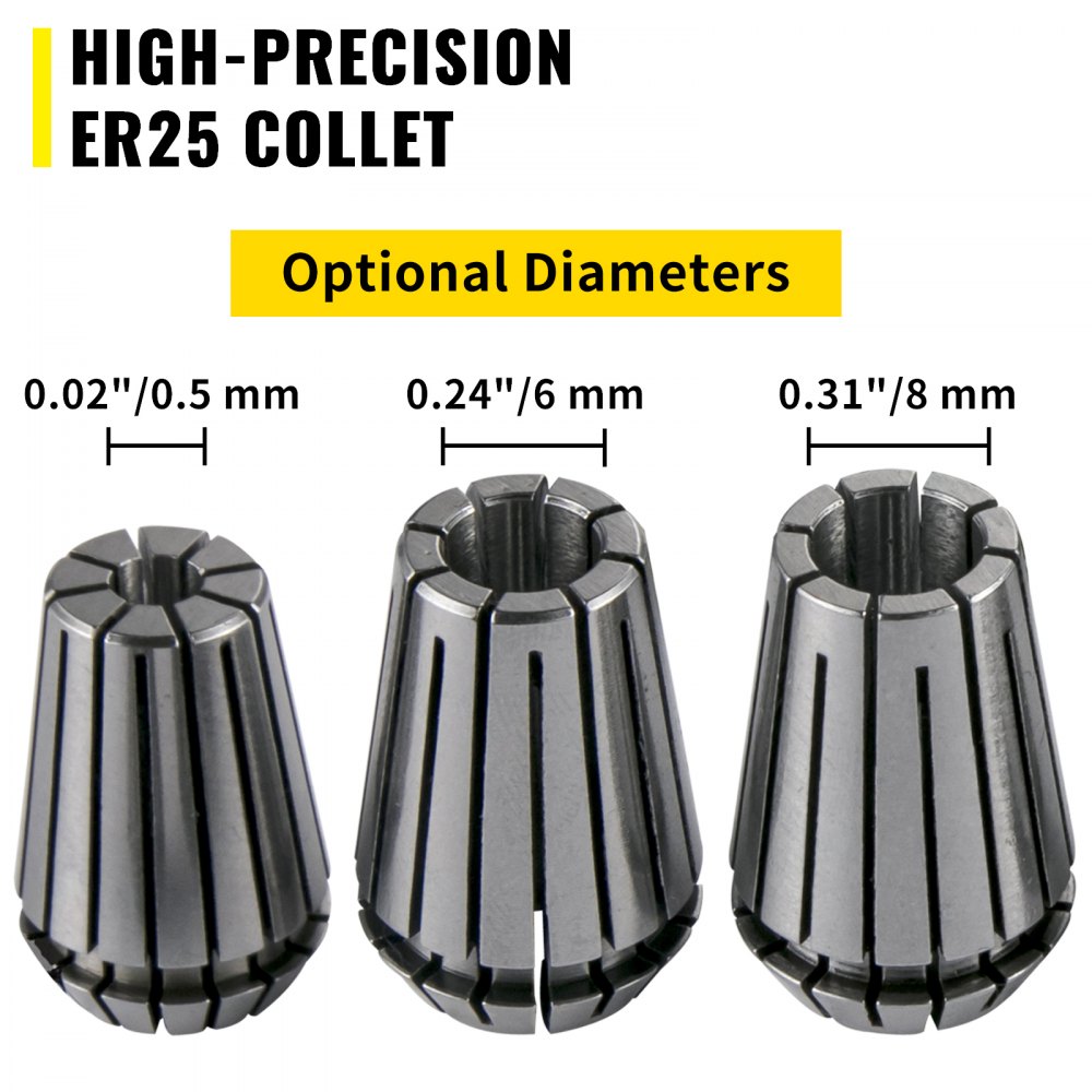 Vevor 5,5 Kw Spindle Fräse Spindel Wassergekühlte Fräsmotor Er25 24000 U / Min