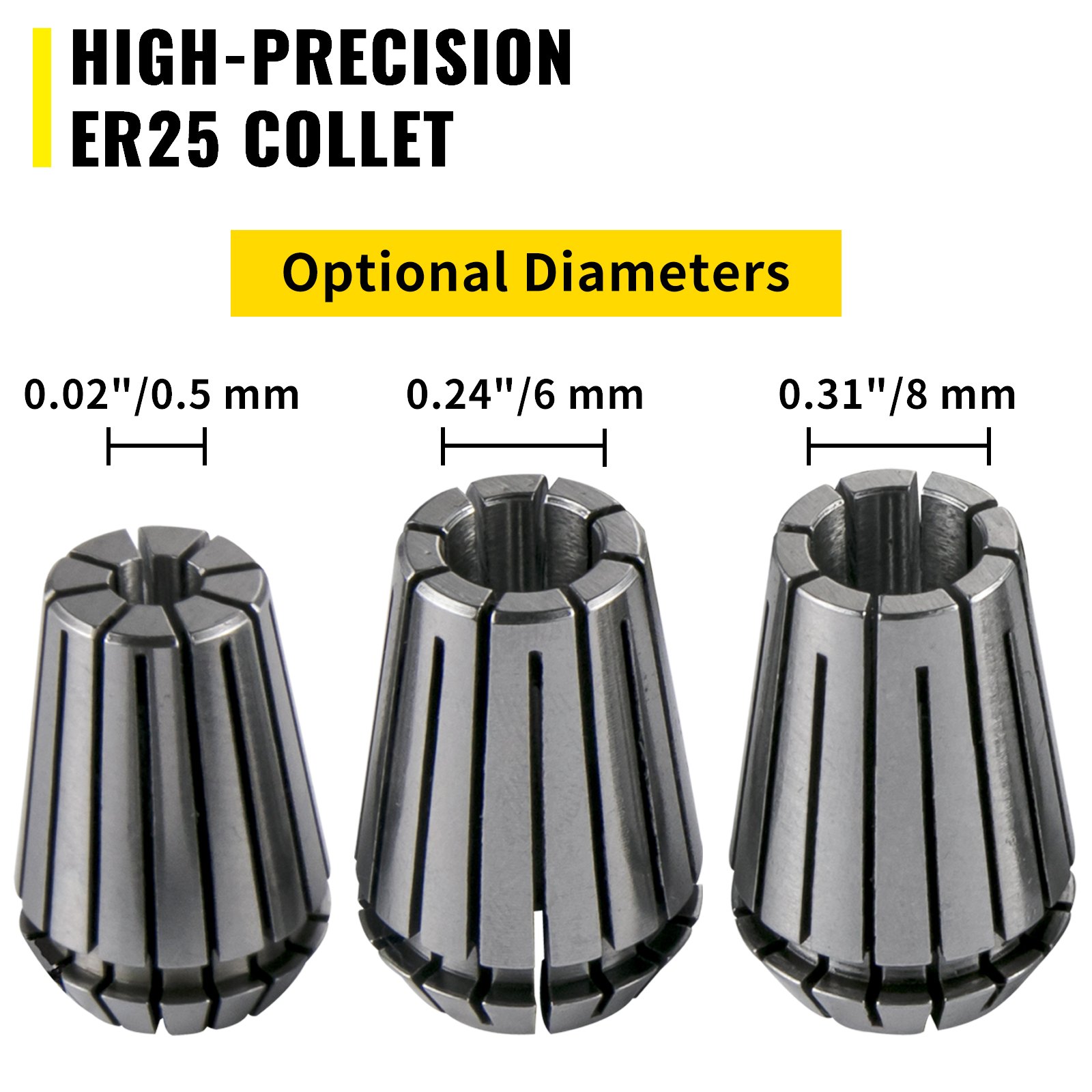 Vevor 5,5 Kw Spindle Fräse Spindel Wassergekühlte Fräsmotor Er25 24000 U / Min