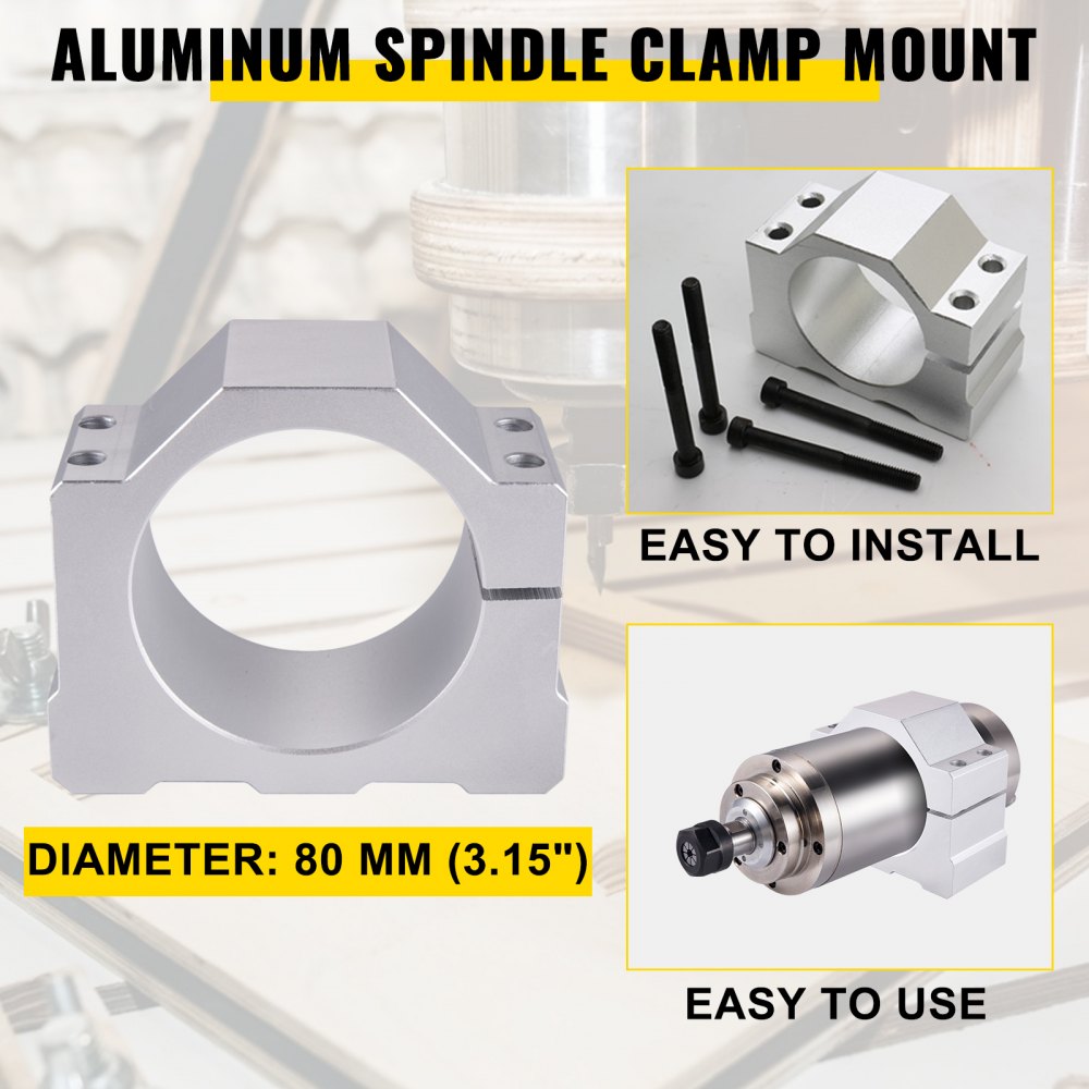 Vevor Er20 Frässpindel 3kw Spindelmotor Wassergekühlte Cnc Spindle Motor