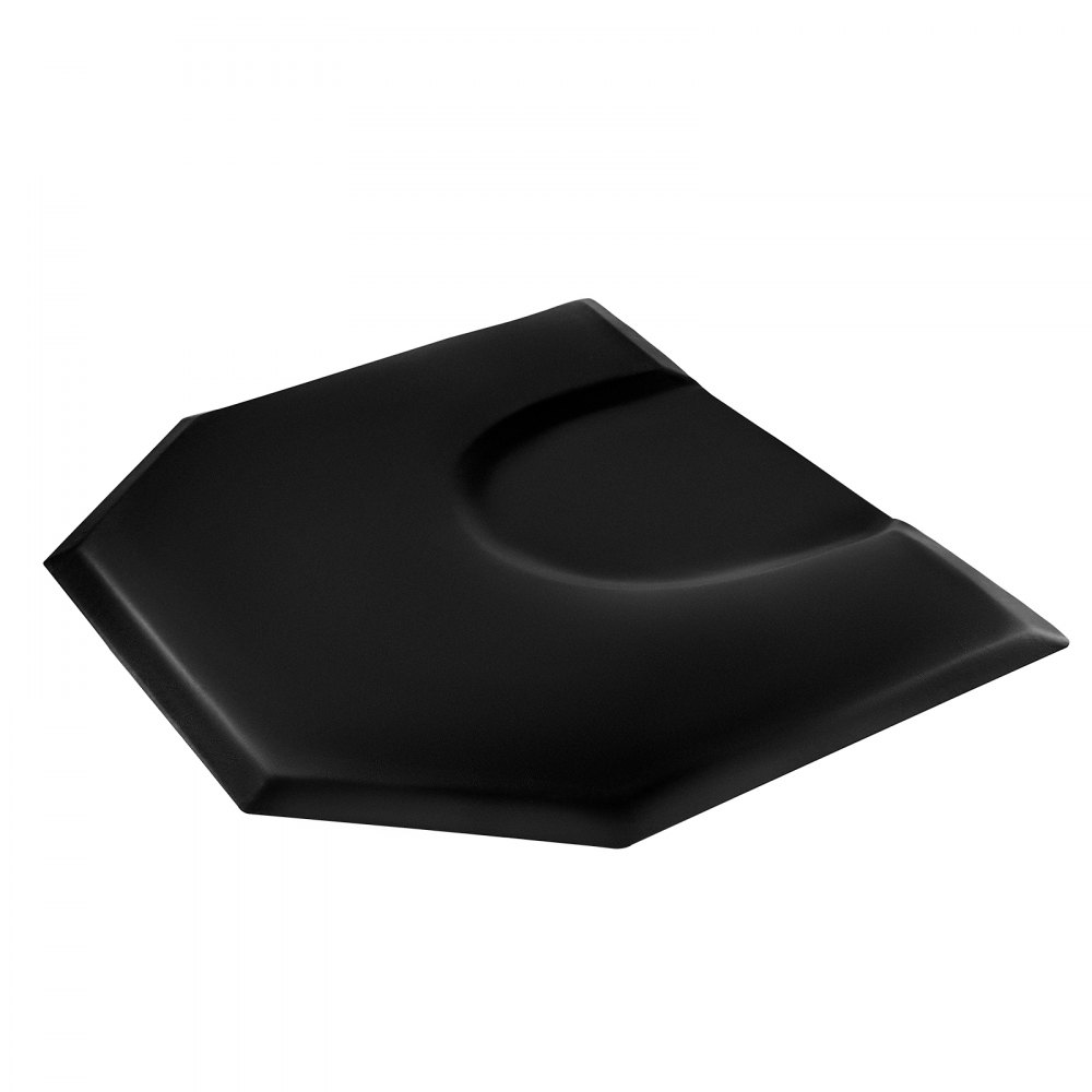 VEVOR Salonmatte für Friseure, 1225x1505 mm, Anti-Ermüdungs-Bodenmatte, Stehmatte, 25 mm dicke Friseursalon-Bodenmatte, leicht zu reinigende PVC-Oberfläche & abgeschrägte Kanten zum Stolpern