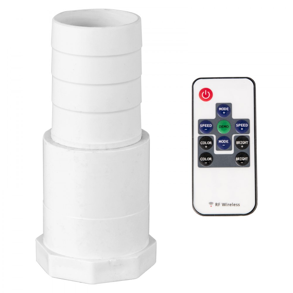 Schwalldusche Poolfontäne Led Wasserfall Festes Acrylmaterial Fontäne