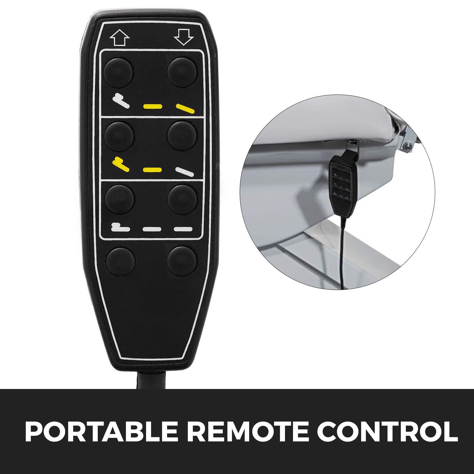 Kosmetikstuhl Kosmetikliege Elektrisch 440 Pfund / 200 Kg Verstellbar Weiß