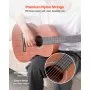 VEVOR Konzertgitarre, 900 mm, Klassikgitarren-Starterset für Anfänger, mit Nylonsaiten, Gigbag, Gurt, Stimmgerät, zusätzlichen Saiten, Plektren, Kapodaster, Sapeli & Palisander, Natur