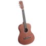 VEVOR Classical Guitar, 900 mm, Wood Classical Guitar Starter Kit for Beginners, with Nylon Strings, Gig Bag, Strap, Tuner, Extra Strings, Picks, Capo, Sapele & Rosewood, for Kids Girls Boys, Natural