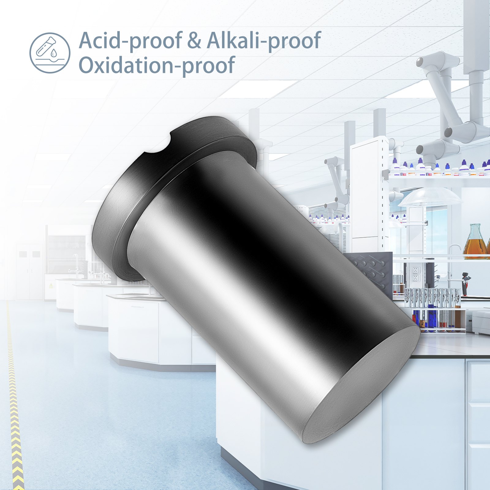 Vevor Graphit 1kg Metallschmelzen Schmelzschale Tiegel Schmelztiegel Gold Silber