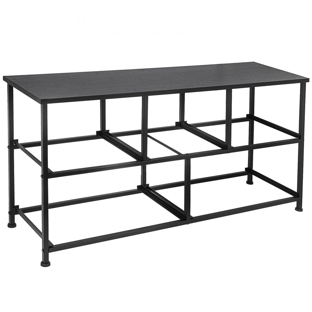 VEVOR Aufbewahrungsbox mit 5 tiefen Stoff-Schubladen aus Metall + MDF + Vlies, 97 x 30 x 53 cm, Aufbewahrungsschrank für Kleiderschränke für Wohnungen, Schlafsäle und Eingangsbereiche, Dunkelgrau