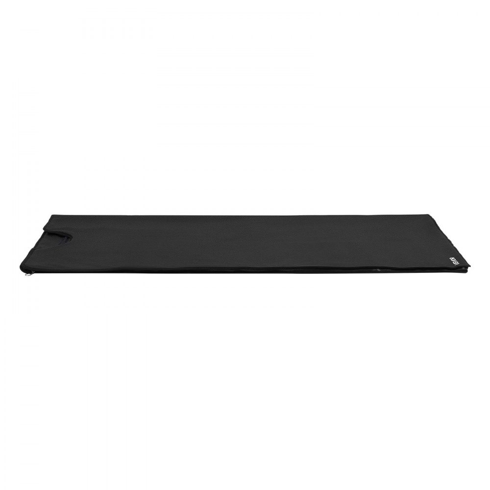 VEVOR Infrarot-Saunadecke mit Mineralsteinen Infrarotdecke 185x90cm Schwarz, Tragbare Wärmedecke für Schwitzen Entspannung Detox, 30-75°C Temperaturregelung, 20-60min Timer, PU-Leder, mit Tragetasche