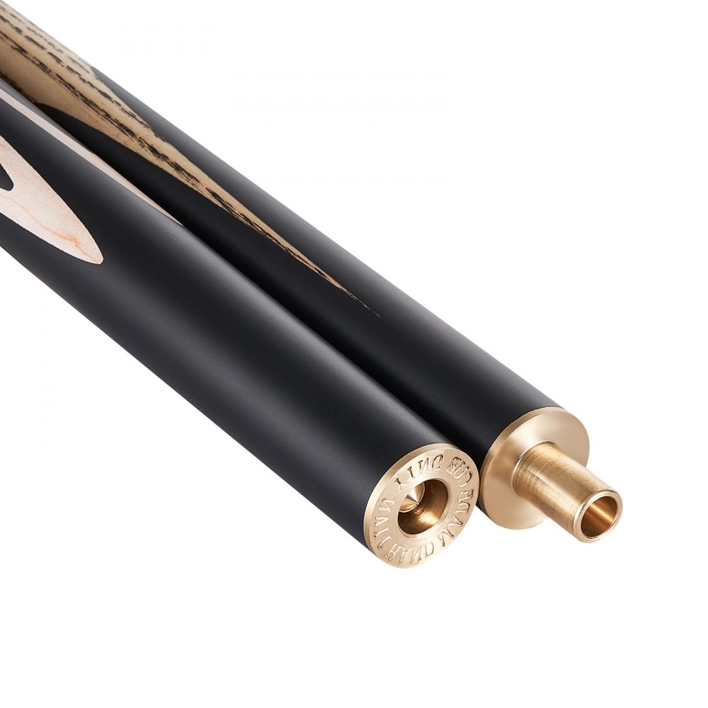 VEVOR Snookerqueue Billardqueue (1447,8 mm / 540 g) mit Verlängerungsstange & Lederspitze & Holzkoffer, Billardstock geeignet für professionellen Billardtisch, Bar, Zuhause, Büro