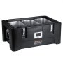 VEVOR Isolierter Thermobox Isolierbox Lebensmittelbehälterträger, 30 L für Catering, Tragbare LLDPE-Lebensmittelbehälterträger, Schwarz Frontlader-Speisewärmer für Restaurant, Kantine usw.
