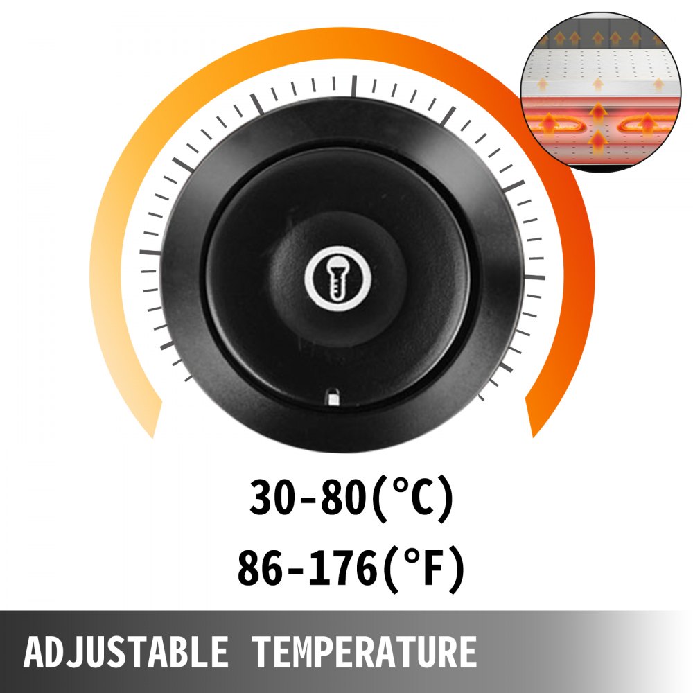 Heiße Theke Wärmetheke Warmhaltevitrine Warmevitrine Warmhaltetheke 3 Etagen 26"
